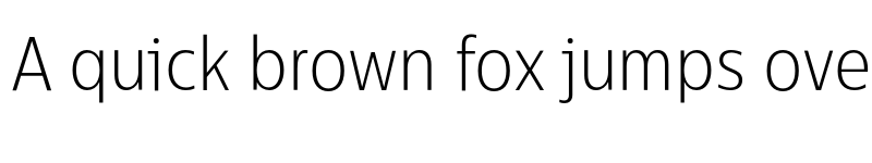 Preview of FONTSPRING DEMO - CentraleSansCndPro XLight XLight font