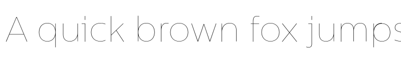 Preview of FONTSPRING DEMO - CentraleSansPro Hairline Hairline font