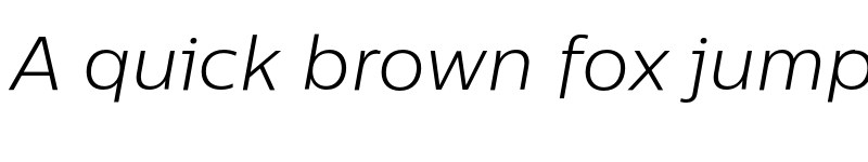 Preview of FONTSPRING DEMO - CentraleSansPro Light Light Italic font