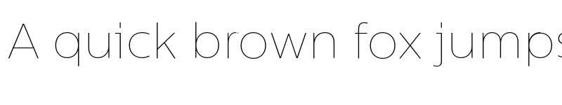 Preview of FONTSPRING DEMO - CentraleSansPro XThin XThin font