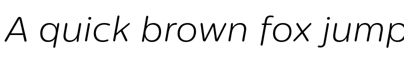 Preview of FONTSPRING DEMO - CentraleSansRnd Light Italic font