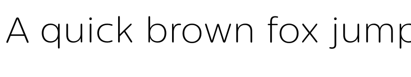 Preview of FONTSPRING DEMO - CentraleSansRnd XLight Regular font