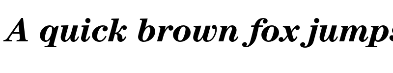 Preview of FONTSPRING DEMO - Century Modern FS Bold Italic font
