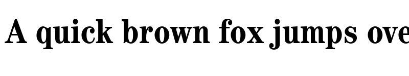 Preview of FONTSPRING DEMO - Century Modern FS Cd Bold font