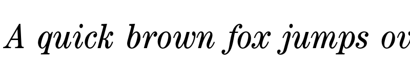 Preview of FONTSPRING DEMO - Century Nova Pro Cd Italic font