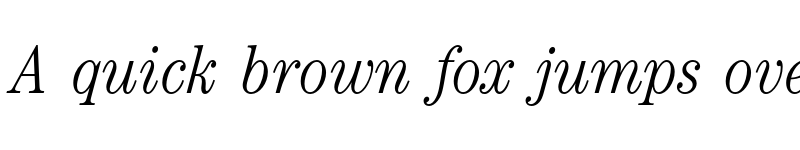 Preview of FONTSPRING DEMO - Century Nova Pro Cd Light Italic font