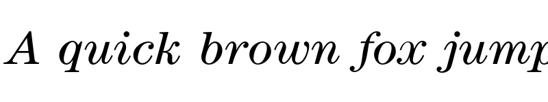 Preview of FONTSPRING DEMO - Century Nova Pro Italic font