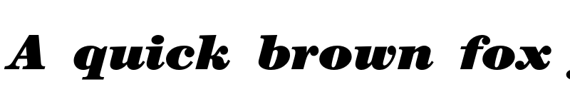 Preview of FONTSPRING DEMO - Century Nova Pro Ultra Italic font