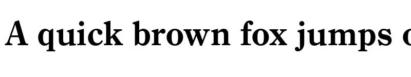 Preview of FONTSPRING DEMO - Century Old Style FS Bold font