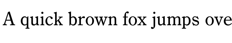 Preview of FONTSPRING DEMO - Century Old Style FS Regular font