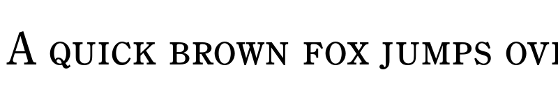 Preview of FONTSPRING DEMO - Century Old Style Pro Caps Regular font