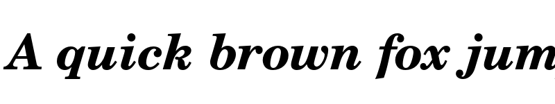 Preview of FONTSPRING DEMO - Century PS Pro Bold Italic font