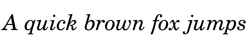 Preview of FONTSPRING DEMO - Century PS Pro Italic font