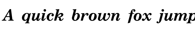 Preview of FONTSPRING DEMO - Century Schoolbook FS Bold Italic font