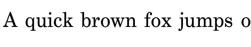 Preview of FONTSPRING DEMO - Century Schoolbook FS Regular font