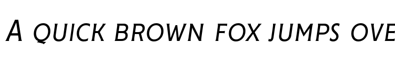 Preview of FONTSPRING DEMO - Cenzo Flare Cond Light Italic Regular font