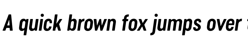 Preview of FONTSPRING DEMO - Cervino Bold Neue Italic Regular font