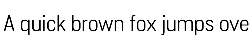 Preview of FONTSPRING DEMO - Cervino Expanded Regular font