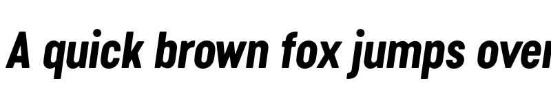 Preview of FONTSPRING DEMO - Cervino ExtraBold Neue Italic Regular font