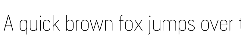 Preview of FONTSPRING DEMO - Cervino ExtraLight Expanded Regular font