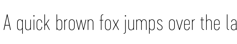 Preview of FONTSPRING DEMO - Cervino ExtraLight Neue Regular font