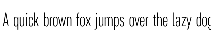 Preview of FONTSPRING DEMO - Cervino Light Condensed Regular font