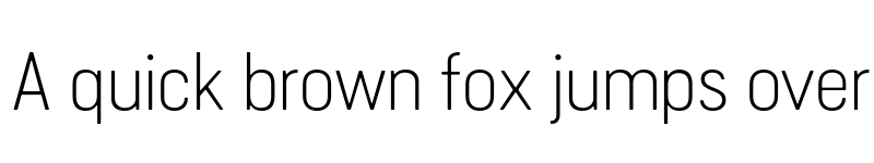 Preview of FONTSPRING DEMO - Cervino Light Expanded Regular font