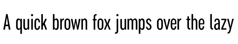 Preview of FONTSPRING DEMO - Cervino Medium Condensed Regular font