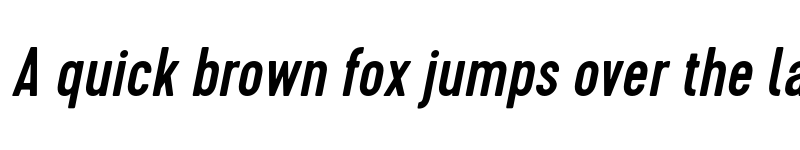 Preview of FONTSPRING DEMO - Cervo Medium Italic Italic font