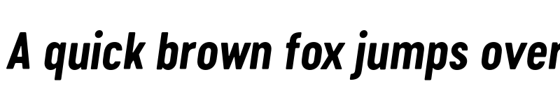 Preview of FONTSPRING DEMO - Cervo Neue Bold Neue Italic Regular font