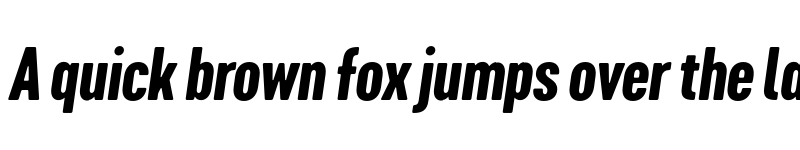 Preview of FONTSPRING DEMO - Cervo Neue Con SemiBold Italic Regular font