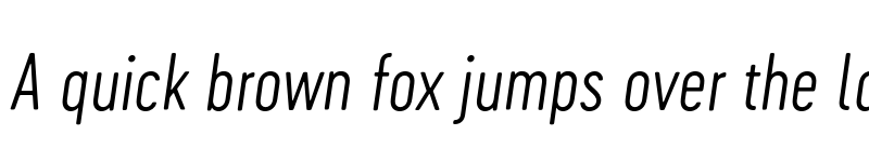Preview of FONTSPRING DEMO - Cervo Neue ExLight Neue Italic Regular font