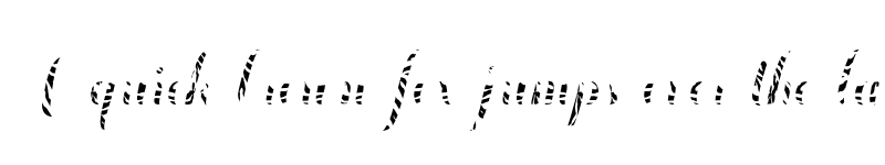 Preview of FONTSPRING DEMO - Chameleon Fill Skin1 Skin1 font