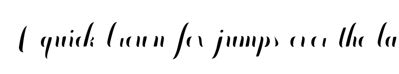 Preview of FONTSPRING DEMO - Chameleon Fill Solid Solid font