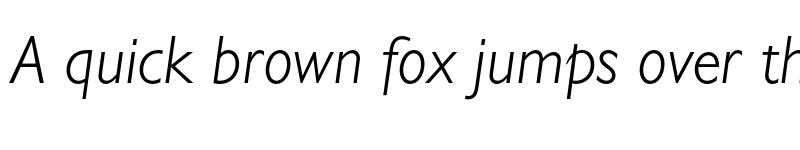 Preview of FONTSPRING DEMO - Chantilly Light Italic font
