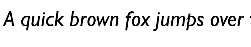Preview of FONTSPRING DEMO - Chantilly Medium Italic font