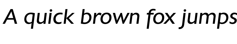 Preview of FONTSPRING DEMO - Chantilly Serial Italic font
