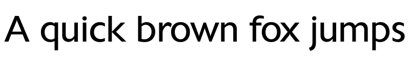 Preview of FONTSPRING DEMO - Chantilly Serial Regular font