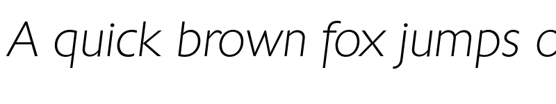 Preview of FONTSPRING DEMO - Chantilly Serial Xlight Italic font
