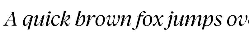 Preview of FONTSPRING DEMO - Charlea Italic font