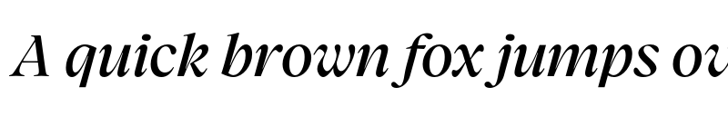 Preview of FONTSPRING DEMO - Charlea Med Italic font