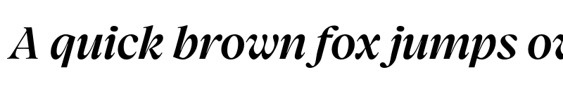 Preview of FONTSPRING DEMO - Charlea SemBd Italic font