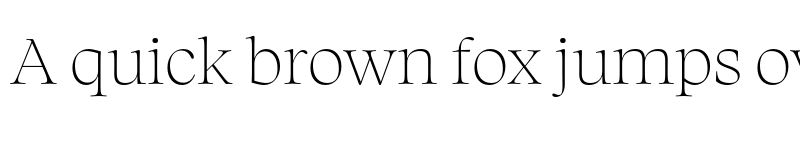 Preview of FONTSPRING DEMO - Charlea Thin Regular font