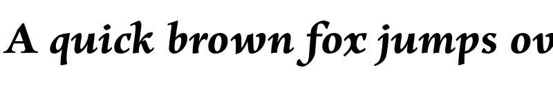 Preview of FONTSPRING DEMO - Charpentier Renaissance Pro Bold Italic font