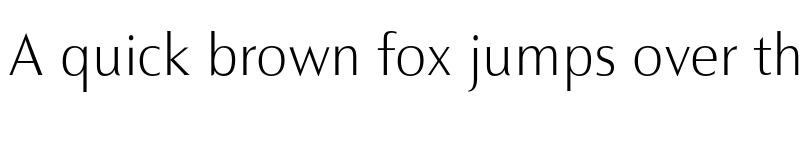 Preview of FONTSPRING DEMO - Charpentier Sans Pro 35 Maigre font