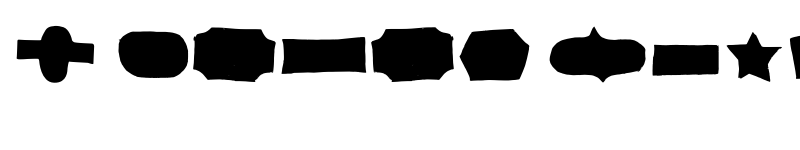 Preview of FONTSPRING DEMO - Checkin Script Dingbats_Ornaments Regular font