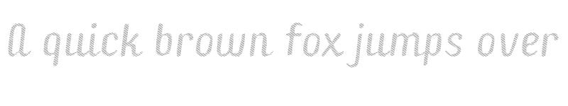 Preview of FONTSPRING DEMO - Checkin Script Oblique Layer Line Regular font