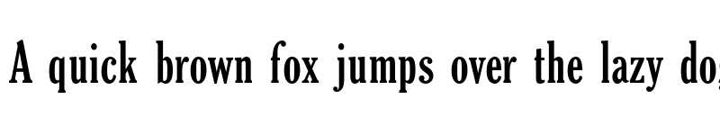 Preview of FONTSPRING DEMO - Cheltenham Extra Condensed Pro Bold font