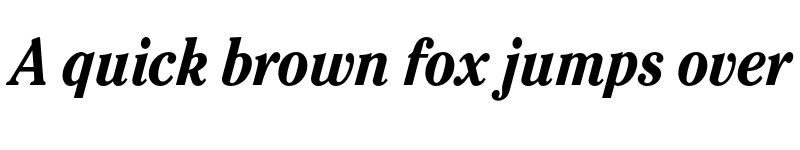 Preview of FONTSPRING DEMO - Cheltenham FS Cond Bold Italic font