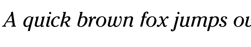 Preview of FONTSPRING DEMO - Cheltenham FS Italic font